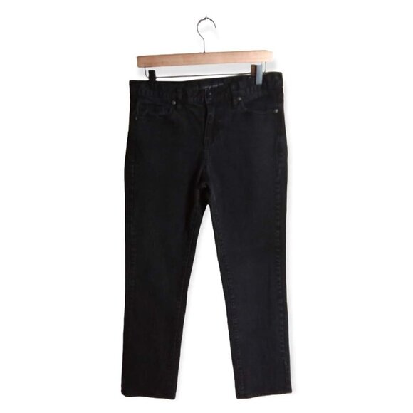 CALVIN Klein Jeans Black Mid Rise Skinny Jeans Size 10 - Picture 1 of 5